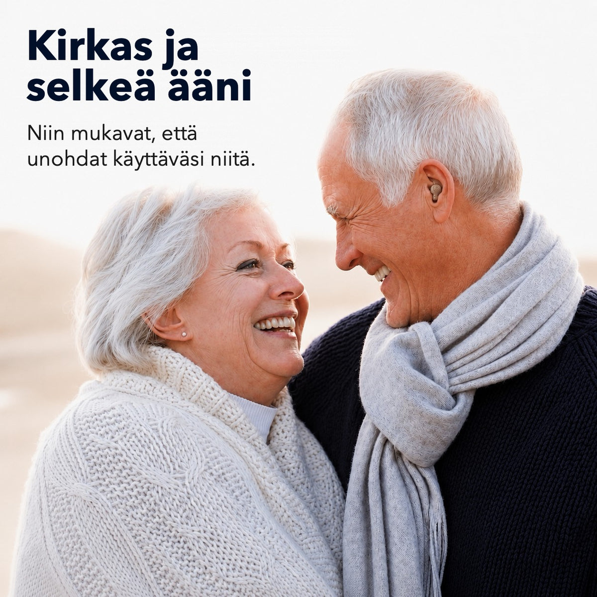 Ladattava ja huomaamaton äänenvahvistin
